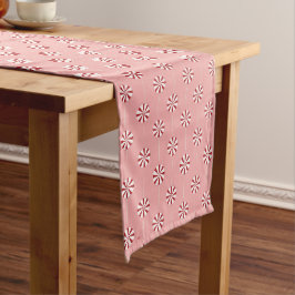 kerstSnoep | Lollipops-roze tabelloper Medium Tafelloper