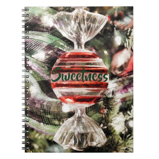 kerstSnoep Notitieboek (Voorkant)