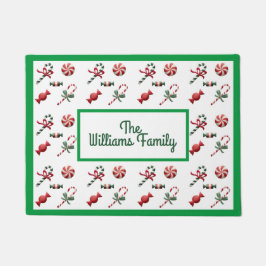 kerstSnoep op maat Deurmat