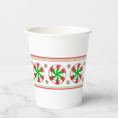 kerstSnoep Papieren Bekers (Voorkant)