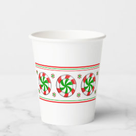 kerstSnoep Papieren Bekers