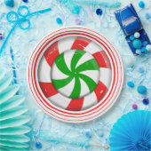 kerstSnoep Papieren Bordje (Feest)