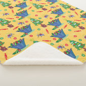 kerstsnoep sherpa deken (3/4)