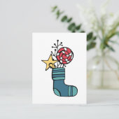 kerstSnoep stoppen Briefkaart (Staand voorkant)