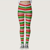 kerstSnoep Stripes-Leggings Leggings (Voorkant)