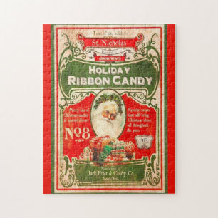 Kerstsnoep uit 1913 met Sinterklaas Legpuzzel