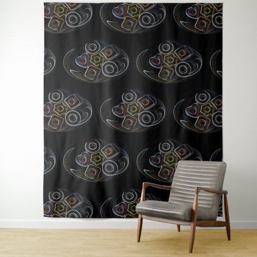 kerstsnoep wandkleed (In situ)