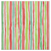 kerstSnoep Waterverf Stripe Stof (Swatch)