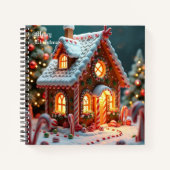 kerstsnoepgoed notitieboek (Voorkant)