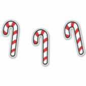 kerstsnoepje op sticker (Voorkant)