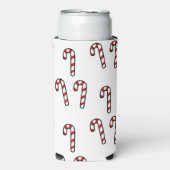 kerstsnoepje op wit seltzer blikjeskoeler (Seltzer Voorkant)