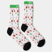 Kerstsnoepjes aanpasbaar sokken (Rechts)
