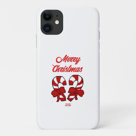 kerstsnoepjes Apple iPhone 11 Hoesje (Achterkant)