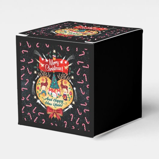 kerstSnoepjes Bedankdoosjes (Voorkant Zijde)