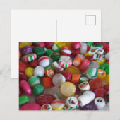 kerstSnoepjes Briefkaart (Voorkant / Achterkant)