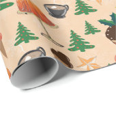 kerstsnoepjes cadeaupapier (Rol Hoek)