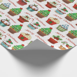 kerstsnoepjes cadeaupapier
