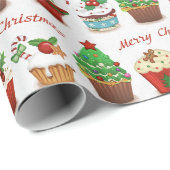 kerstsnoepjes cadeaupapier (Rol Hoek)