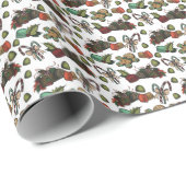Kerstsnoepjes Cadeaupapier (Rol Hoek)