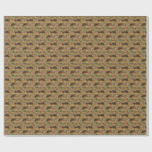 Kerstsnoepjes- Coco (Kleur) Cadeaupapier (Vlak)