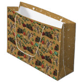 Kerstsnoepjes- Coco (Kleur) Grote Cadeautas (Voorkant Gekanteld)