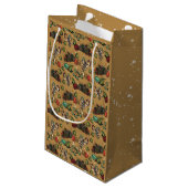 Kerstsnoepjes- Coco (Kleur) Kleine Cadeautas (Achterkant Gekanteld)
