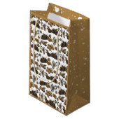 Kerstsnoepjes- Coco (massief) Kleine Cadeautas (Voorkant Gekanteld)