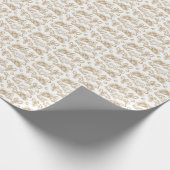 Kerstsnoepjes- Coco (Transparant) Inpakpapier (Hoek)