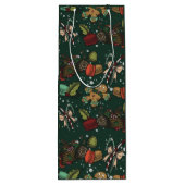 Kerstsnoepjes - Den (Kleur) Wijn Cadeautas (Achterkant)
