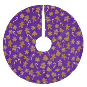 Kerstsnoepjes en peperkoekkoekjes kerstboom rok (Voorkant)