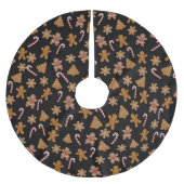 Kerstsnoepjes en peperkoekkoekjes kerstboom rok (Voorkant)