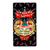 kerstSnoepjes Etiket (Voorkant)