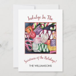 kerstSnoepjes Feestdagenkaart