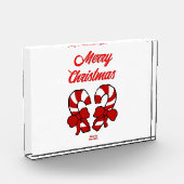 Kerstsnoepjes Horizontaal fotoblok (Links)