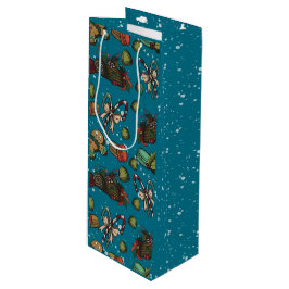 Kerstsnoepjes - Ijs (Kleur) Wijn Cadeautas