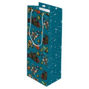 Kerstsnoepjes - Ijs (Kleur) Wijn Cadeautas