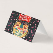 Kerstsnoepjes Kaart (Achterkant)