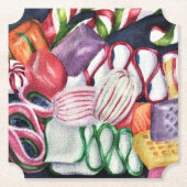 kerstSnoepjes Kartonnen Onderzetters (Voorkant)