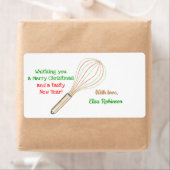 Kerstsnoepjes Label / Bak Label (rood groen) (Insitu)