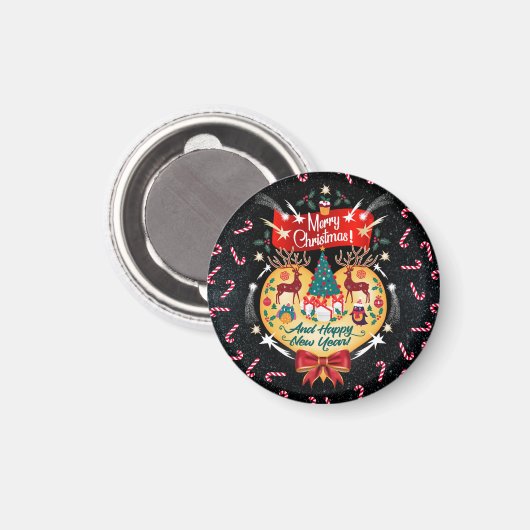 kerstSnoepjes Magneet (Voorkant / Achterkant)