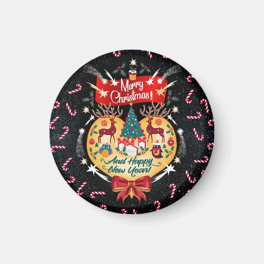 kerstSnoepjes Magneet (Voorkant)