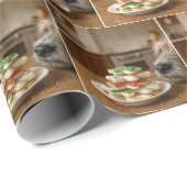 Kerstsnoepjes Met Hondenneus Cadeaupapier (Rol Hoek)