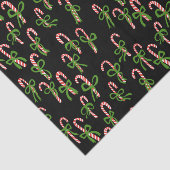 kerstsnoepjes met kerstcadeautjes tissuepapier (Detail)