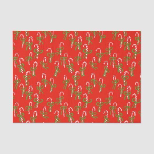 kerstsnoepjes met kerstcadeautjes tissuepapier (Voorkant)