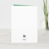 Kerstsnoepjes- Mint (Kleur) Kaart (Achterkant)