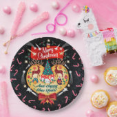 kerstSnoepjes Papieren Bordje (Feest)