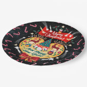 kerstSnoepjes Papieren Bordje (Gekanteld)