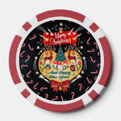 kerstSnoepjes Poker Chips (Achterkant)