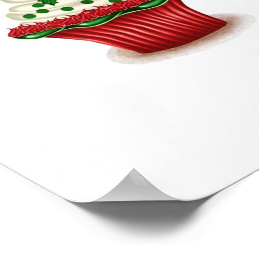 kerstsnoepjes poster (Hoek)