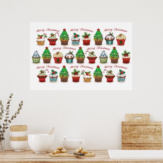 kerstsnoepjes poster (Keuken)